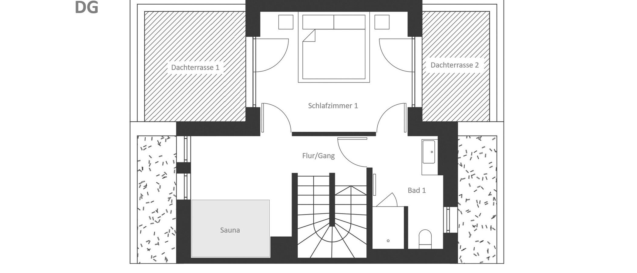 casa pareada Herrsching am Ammersee 03 plano 14978