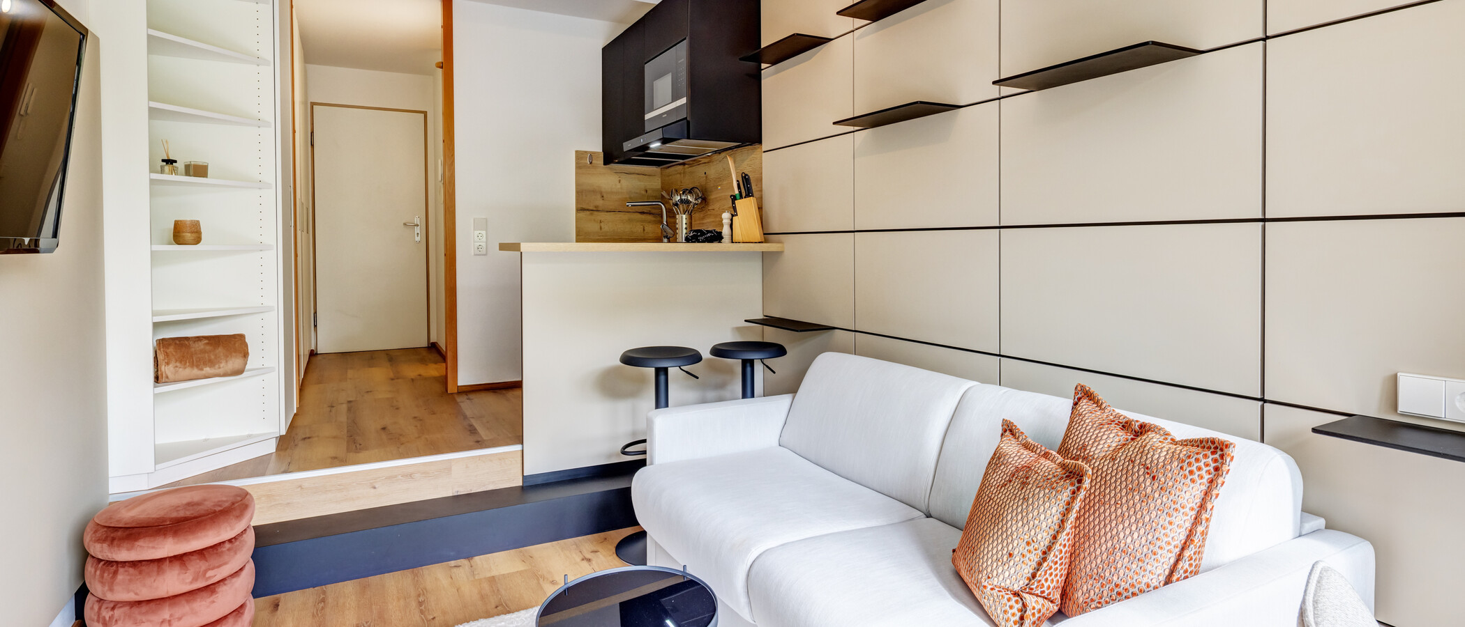 apartamento München Maxvorstadt - Museumsviertel 03 zona de día  14980