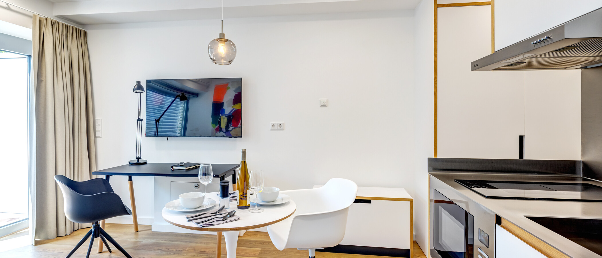apartamento München Thalkirchen 02 zona de día  14982