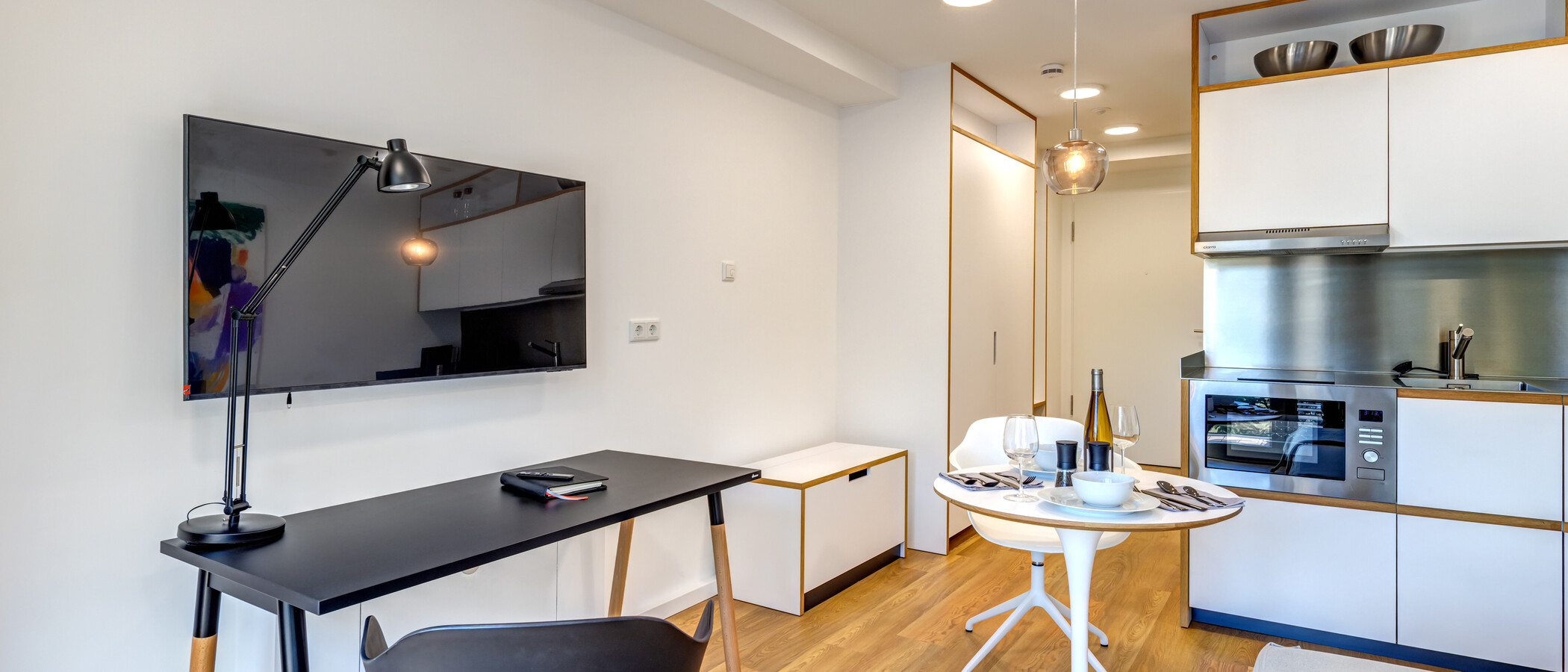 apartamento München Thalkirchen 03 zona de día  14982