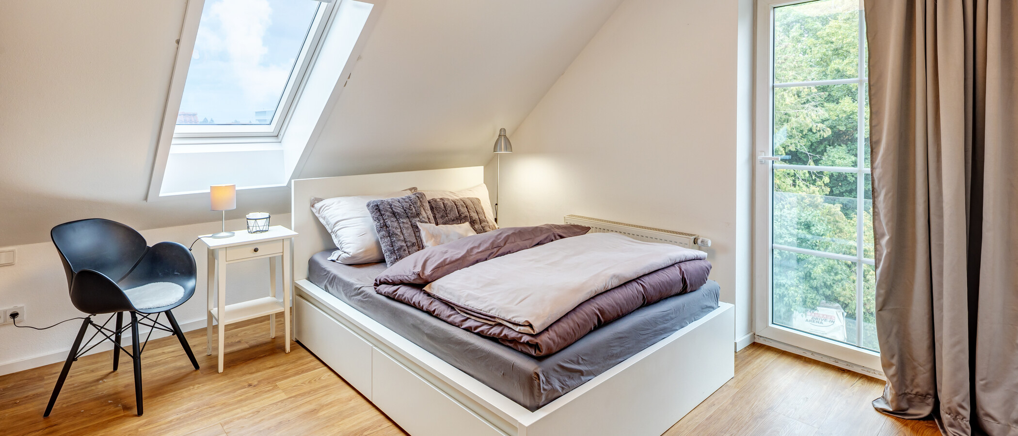 ático München Untermenzing 01 dormitorio 14986