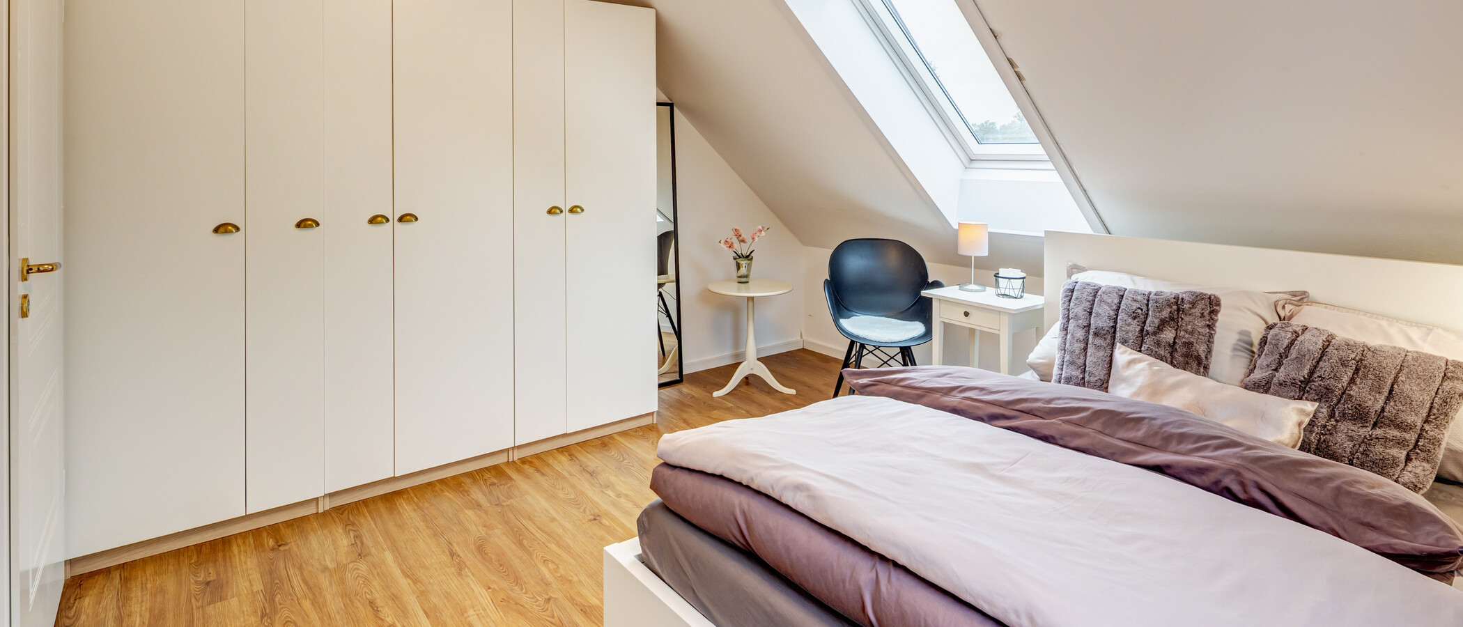 ático München Untermenzing 02 dormitorio 14986
