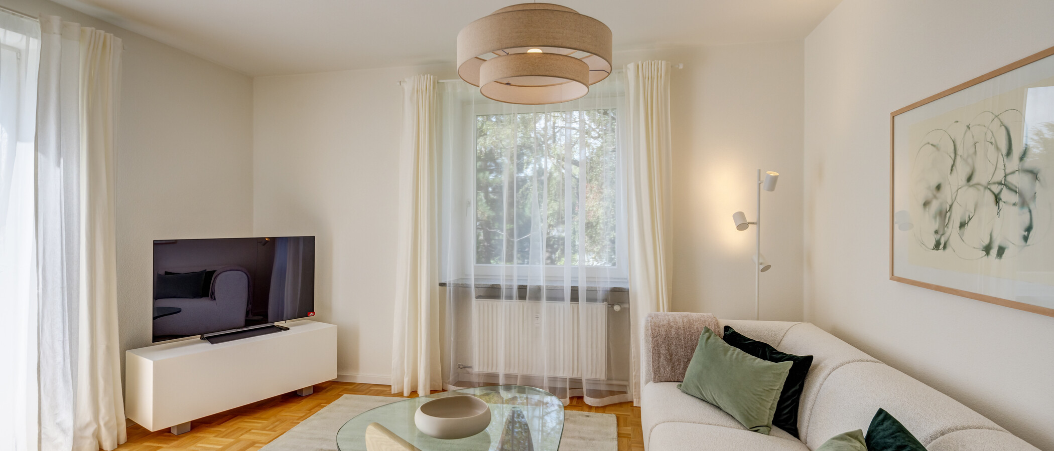 apartamento München Harlaching 02 zona de día  14994