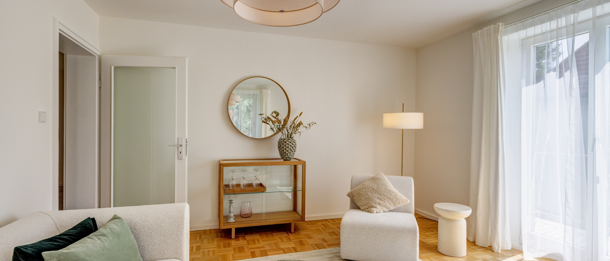 apartamento München Harlaching 04 zona de día  14994
