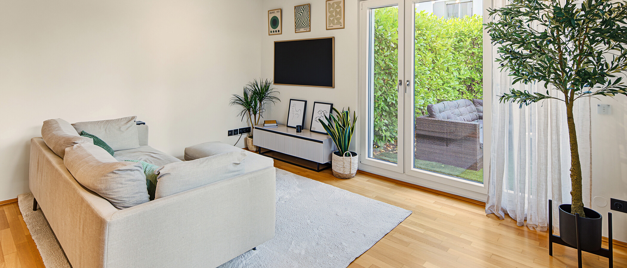 apartamento München Obergiesing 03 zona de día  14995