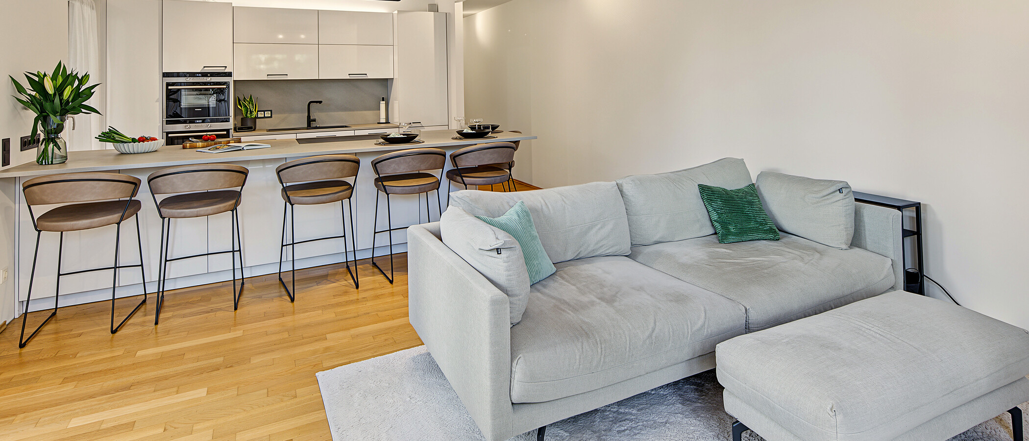 apartamento München Obergiesing 05 zona de día  14995