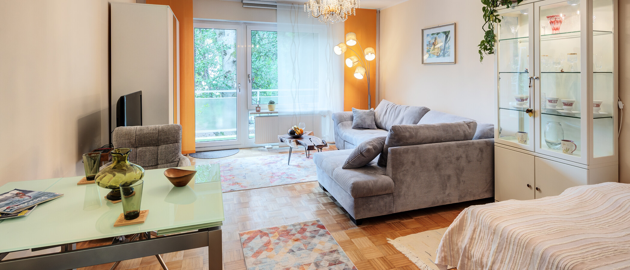 apartamento München Solln 01 zona de día  14996