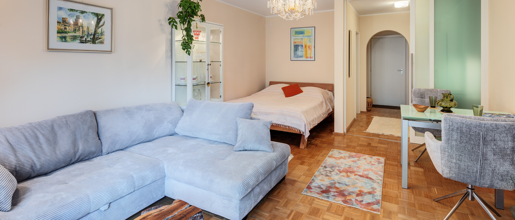 apartamento München Solln 02 zona de día  14996