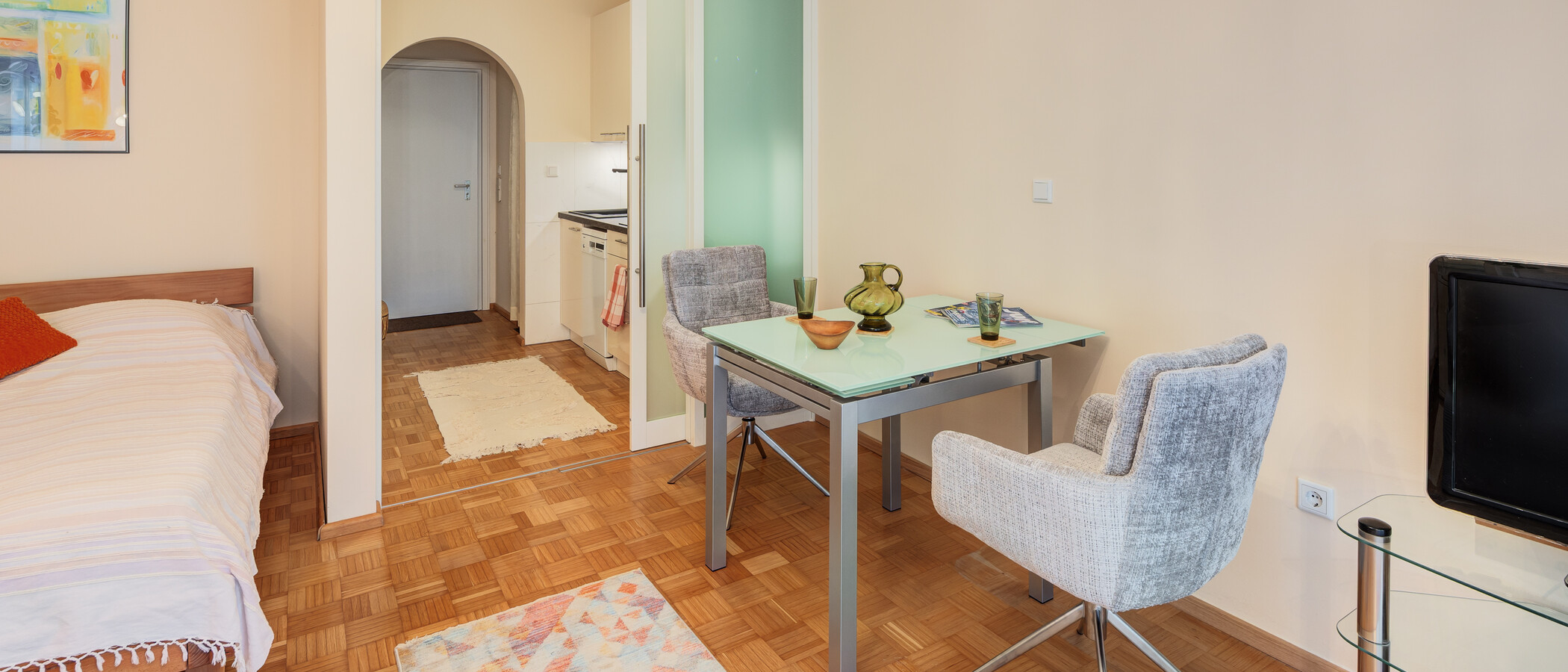 apartamento München Solln 03 zona de día  14996