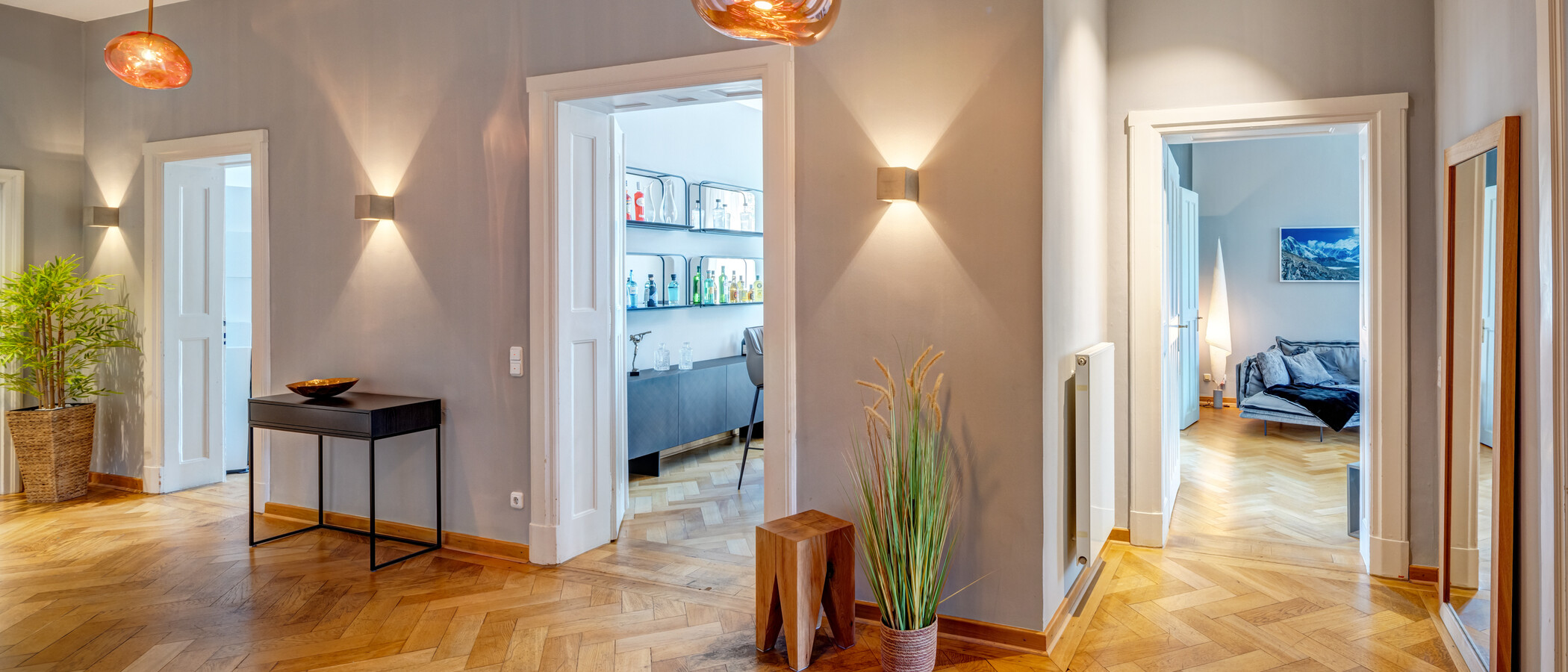 apartamento München Altbogenhausen 04 pasillo 14997