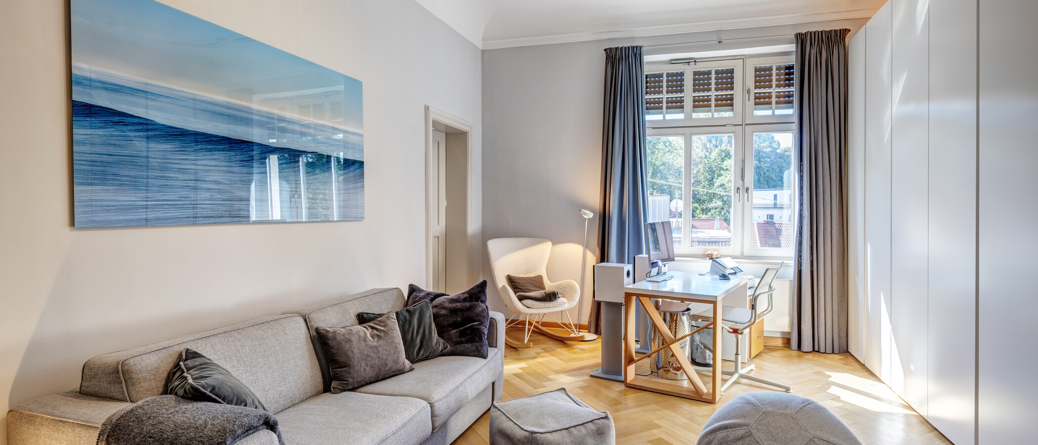 apartamento München Altbogenhausen 01 dormitorio 14997