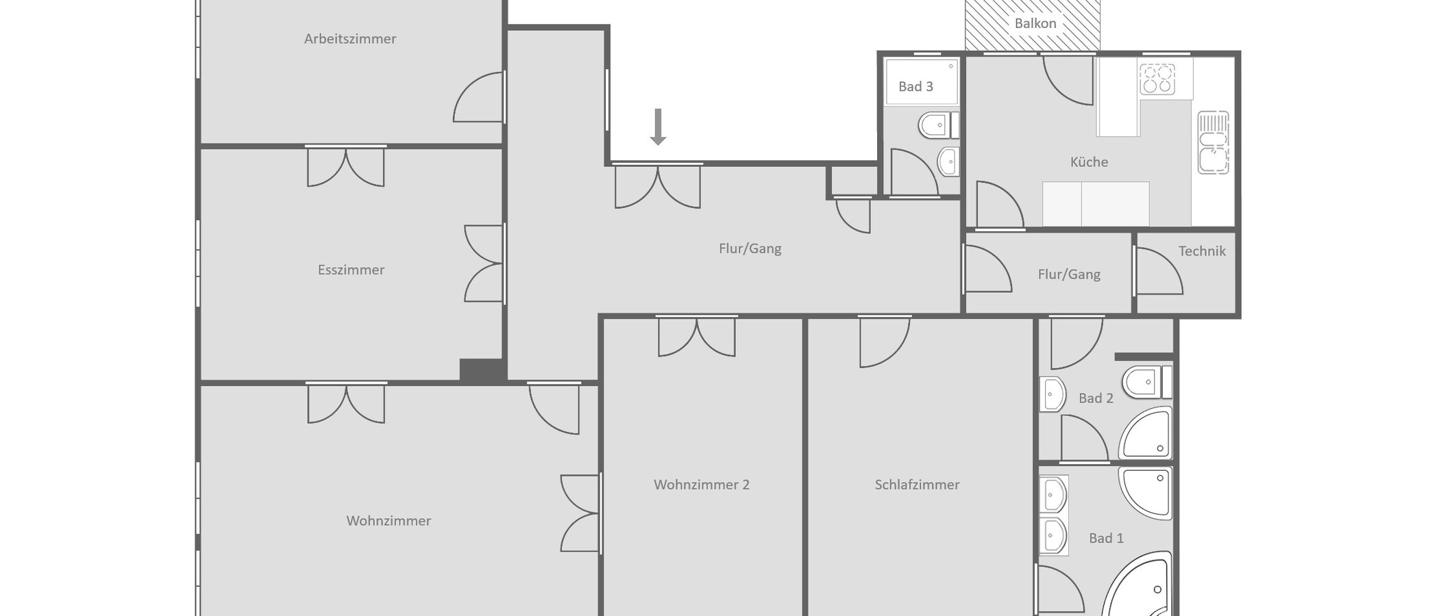 apartamento München Altbogenhausen 01 plano 14997