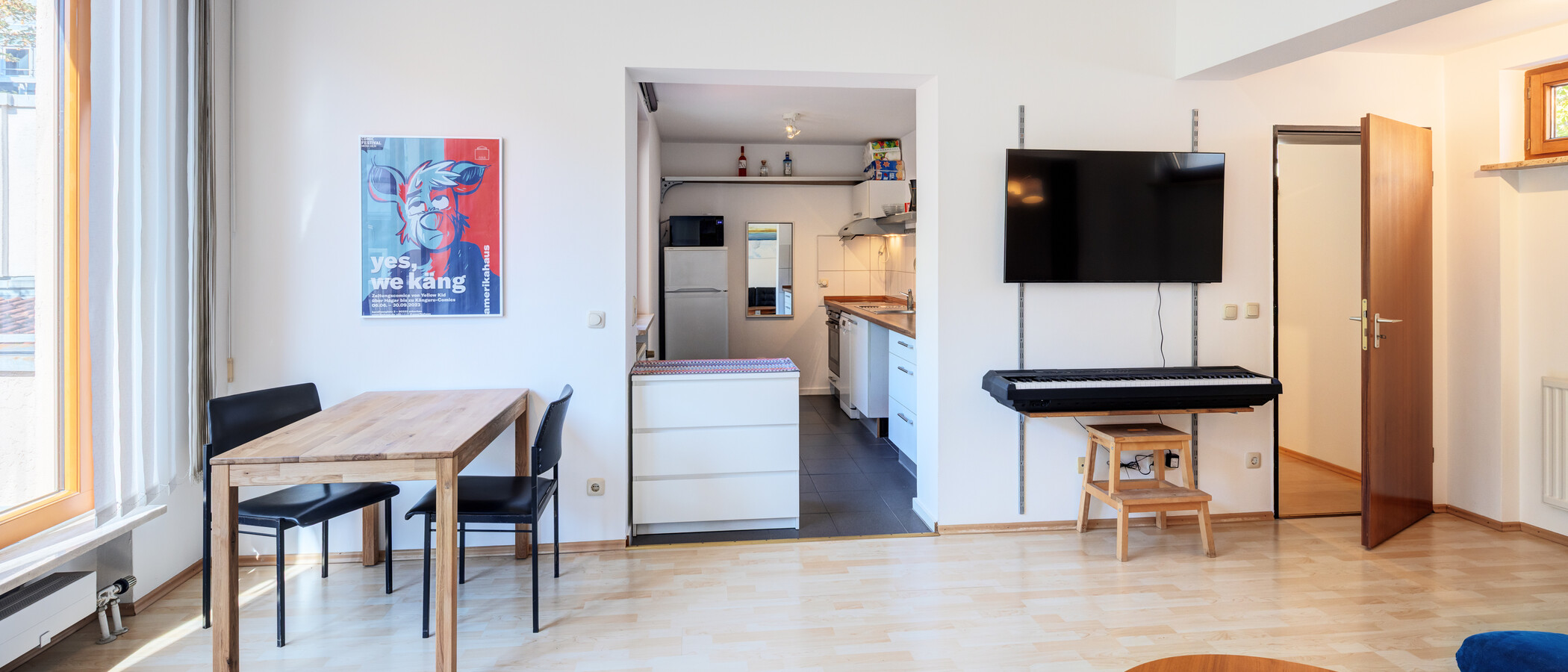 apartamento München Maxvorstadt 02 zona de día  15001