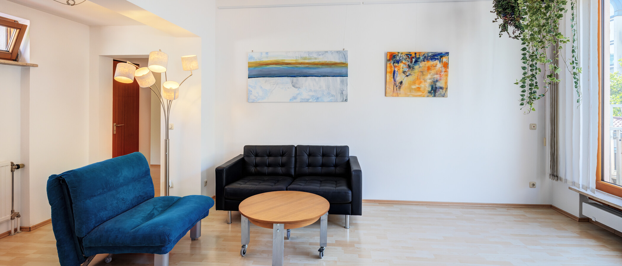 apartamento München Maxvorstadt 04 zona de día  15001