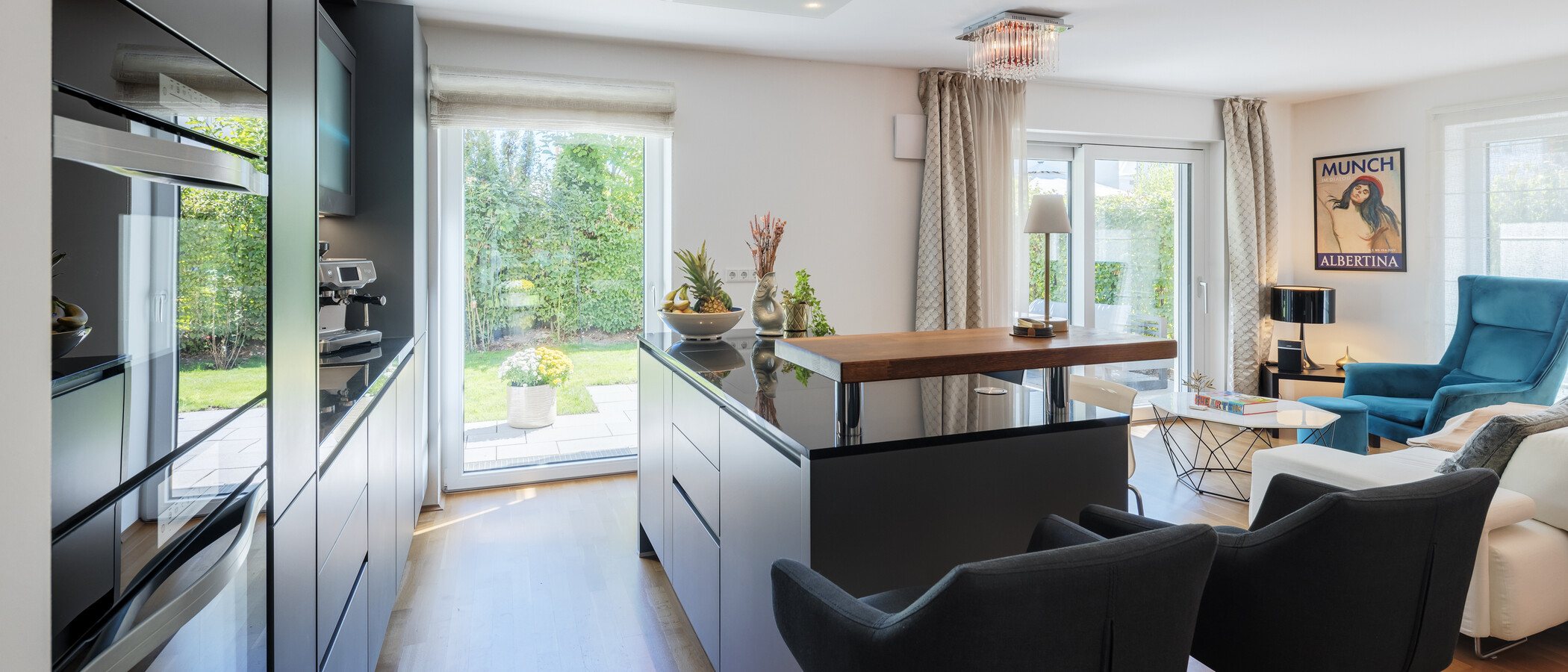 piso con jardín München Trudering 03 cocina 15002
