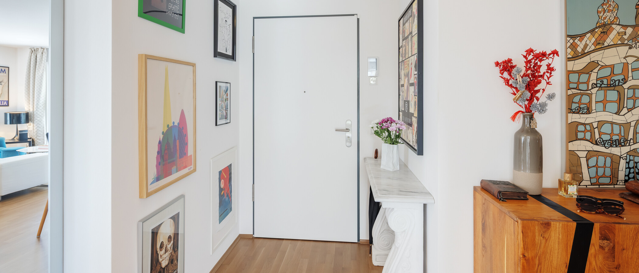 piso con jardín München Trudering 02 pasillo 15002