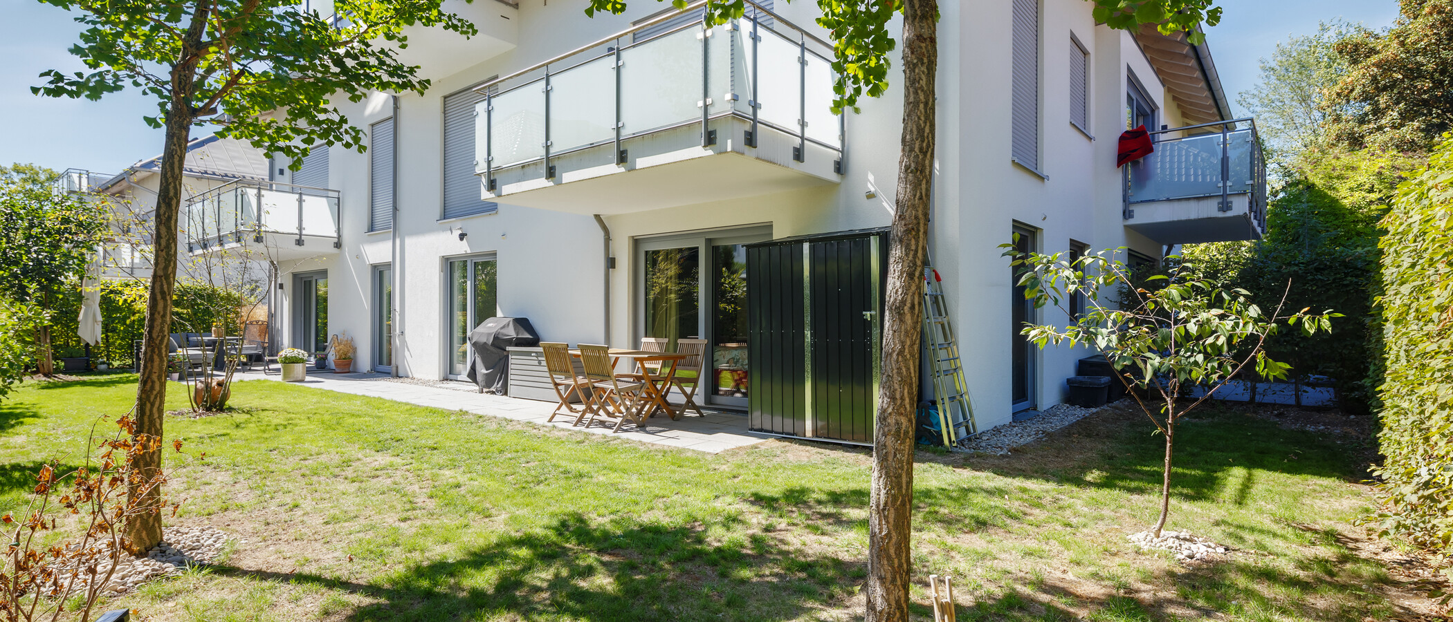 piso con jardín München Trudering 02 jardín 15002