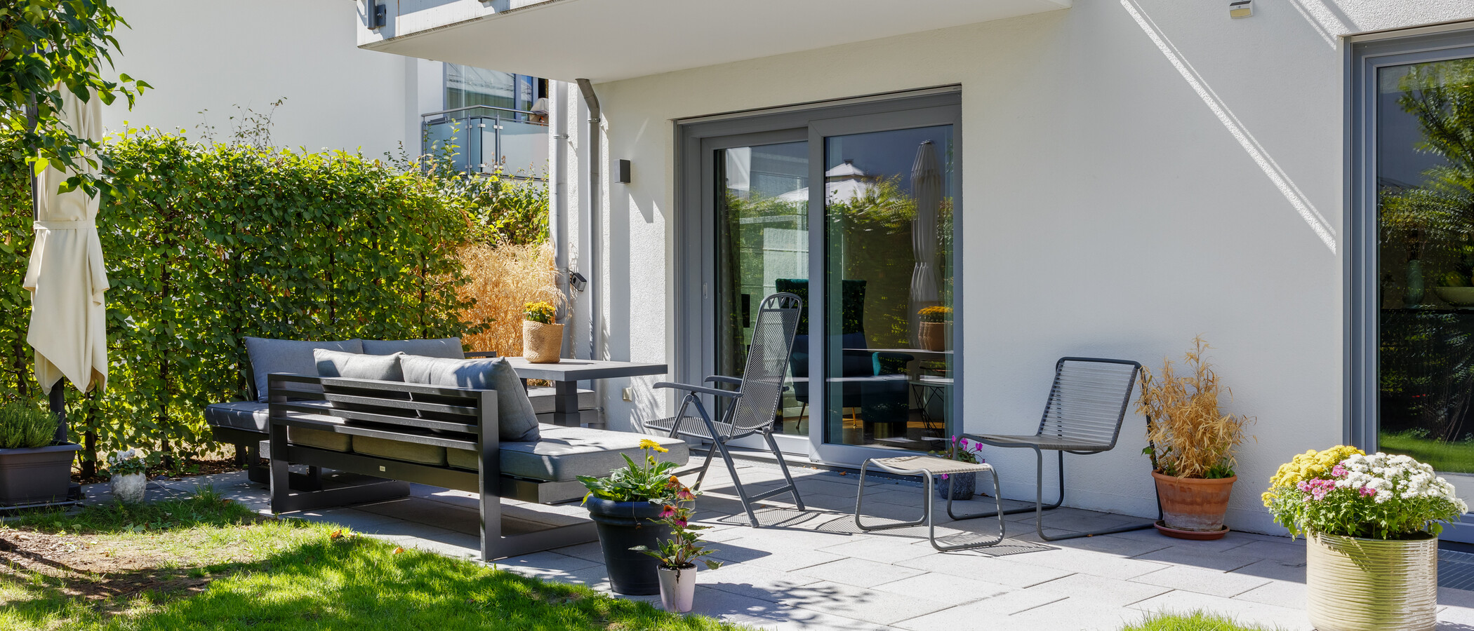 piso con jardín München Trudering 02 terraza 15002