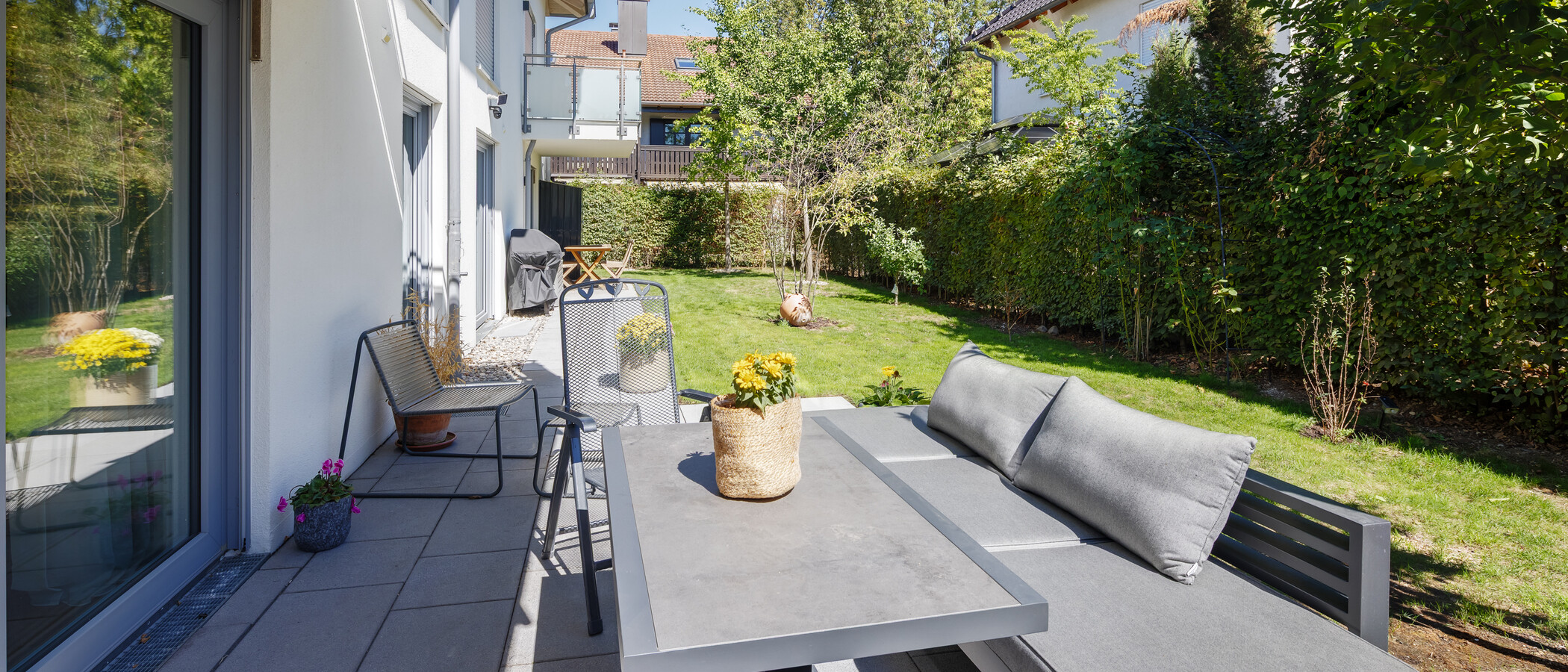 piso con jardín München Trudering 03 terraza 15002
