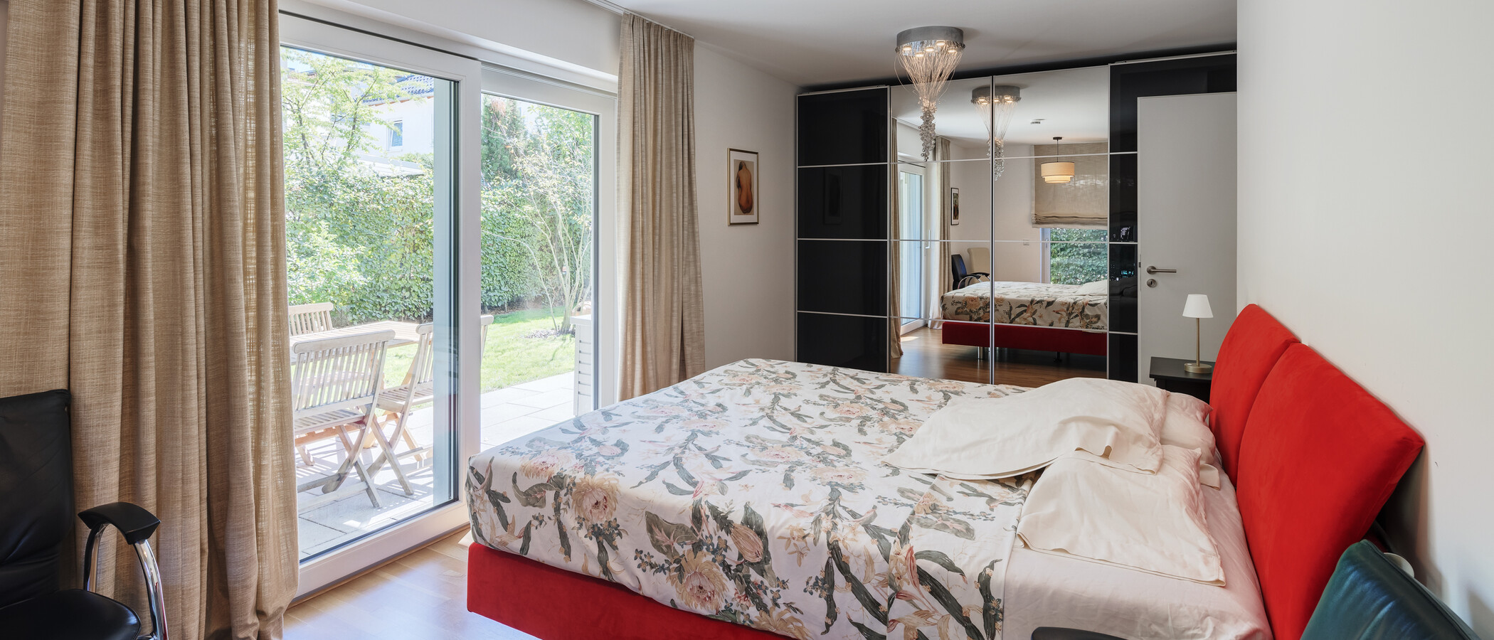 piso con jardín München Trudering 01 dormitorio 15002