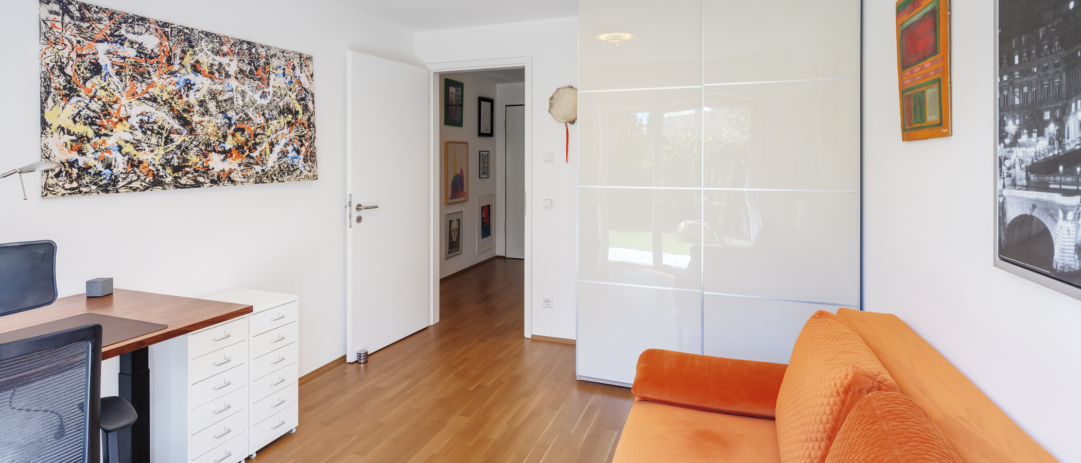 piso con jardín München Trudering 02 Oficina / Habitación de invitados 15002
