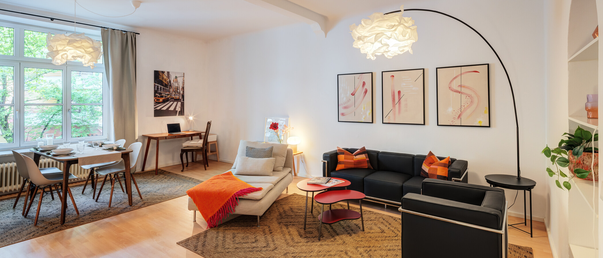 apartamento München Maxvorstadt 02 zona de día  15003