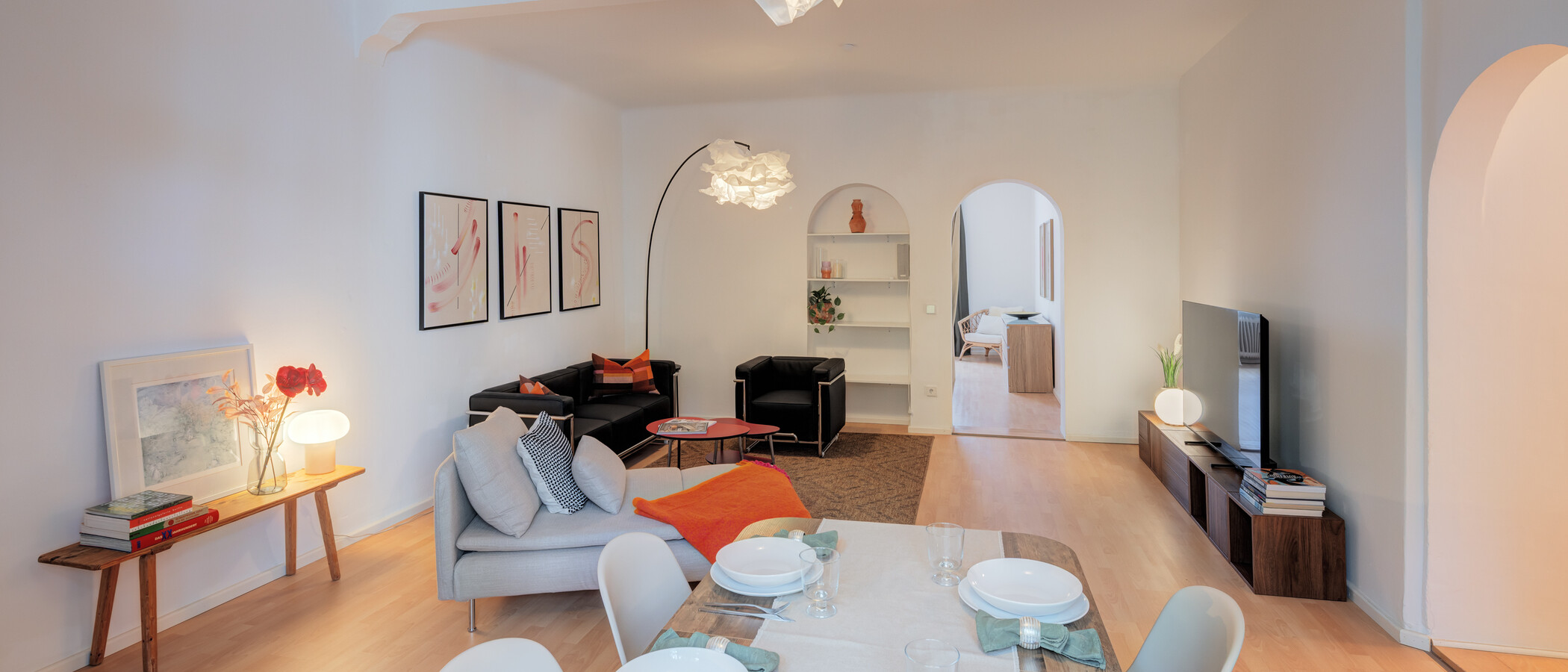 apartamento München Maxvorstadt 03 zona de día  15003