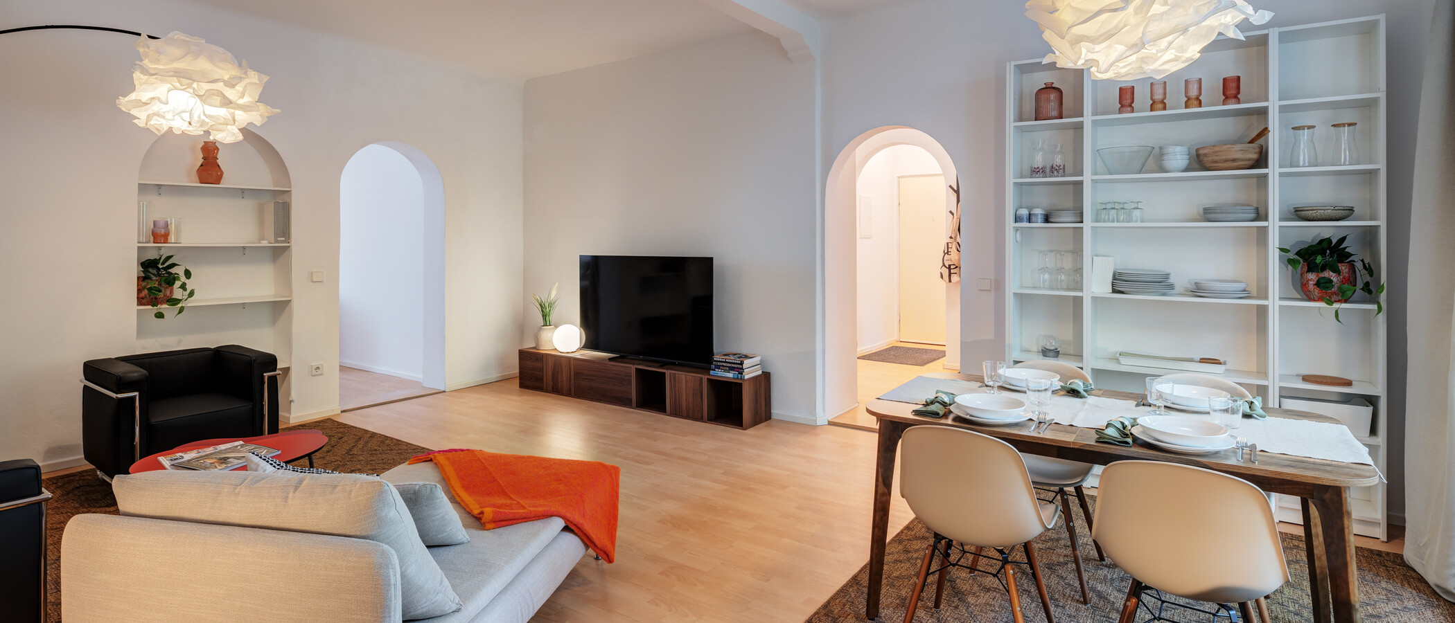 apartamento München Maxvorstadt 04 zona de día  15003