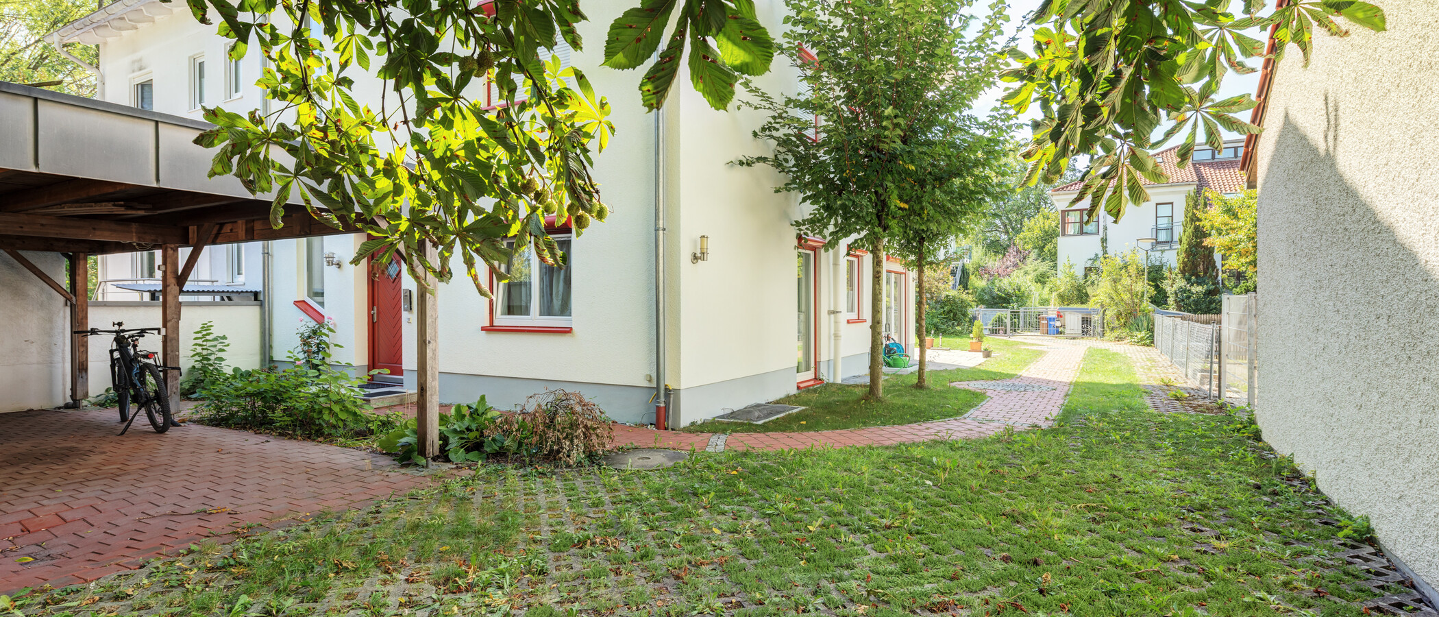 piso con jardín München Feldmoching 02 jardín 15007