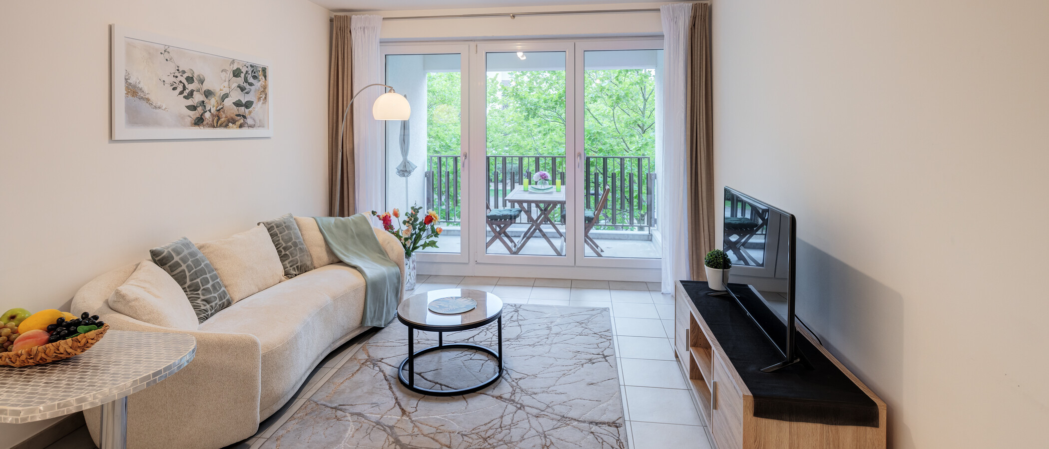 apartamento München Neuhausen 01 zona de día  15009