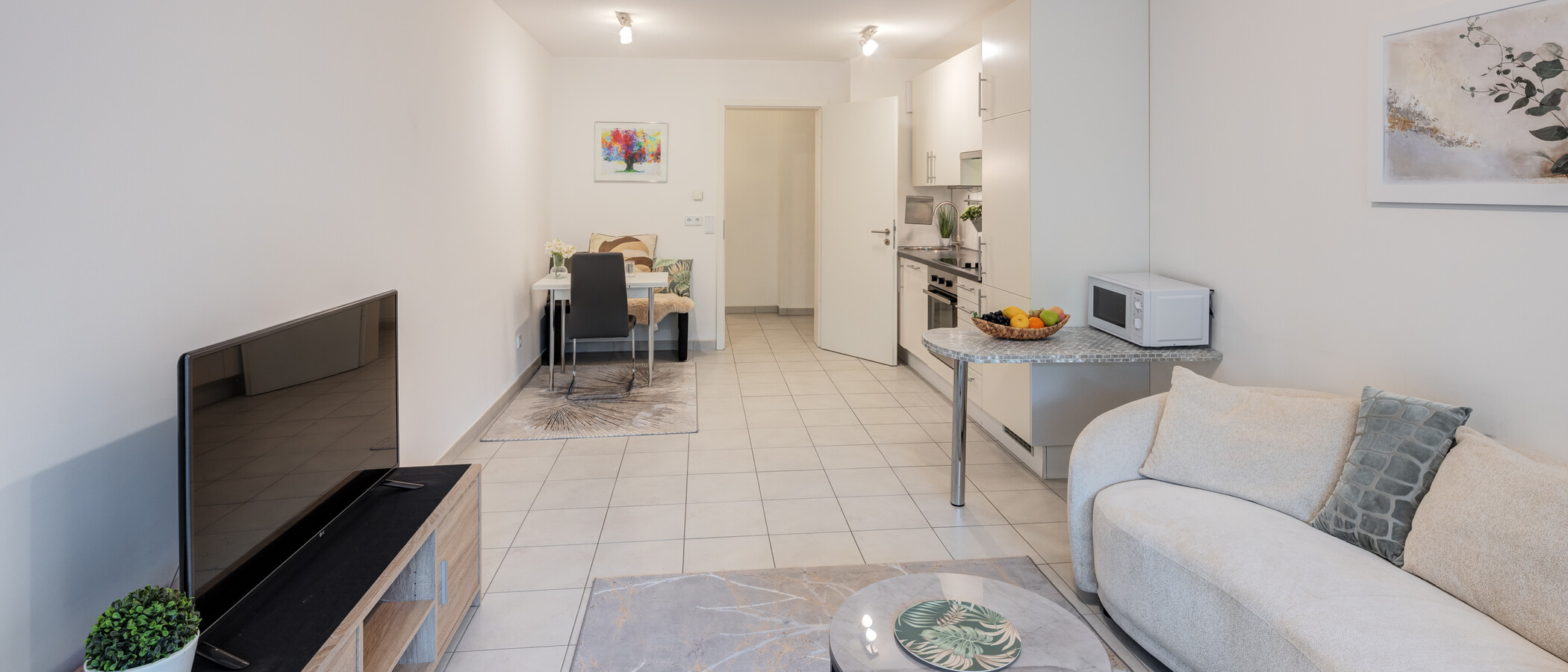 apartamento München Neuhausen 03 zona de día  15009