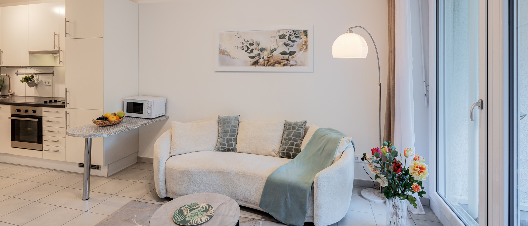 apartamento München Neuhausen 04 zona de día  15009