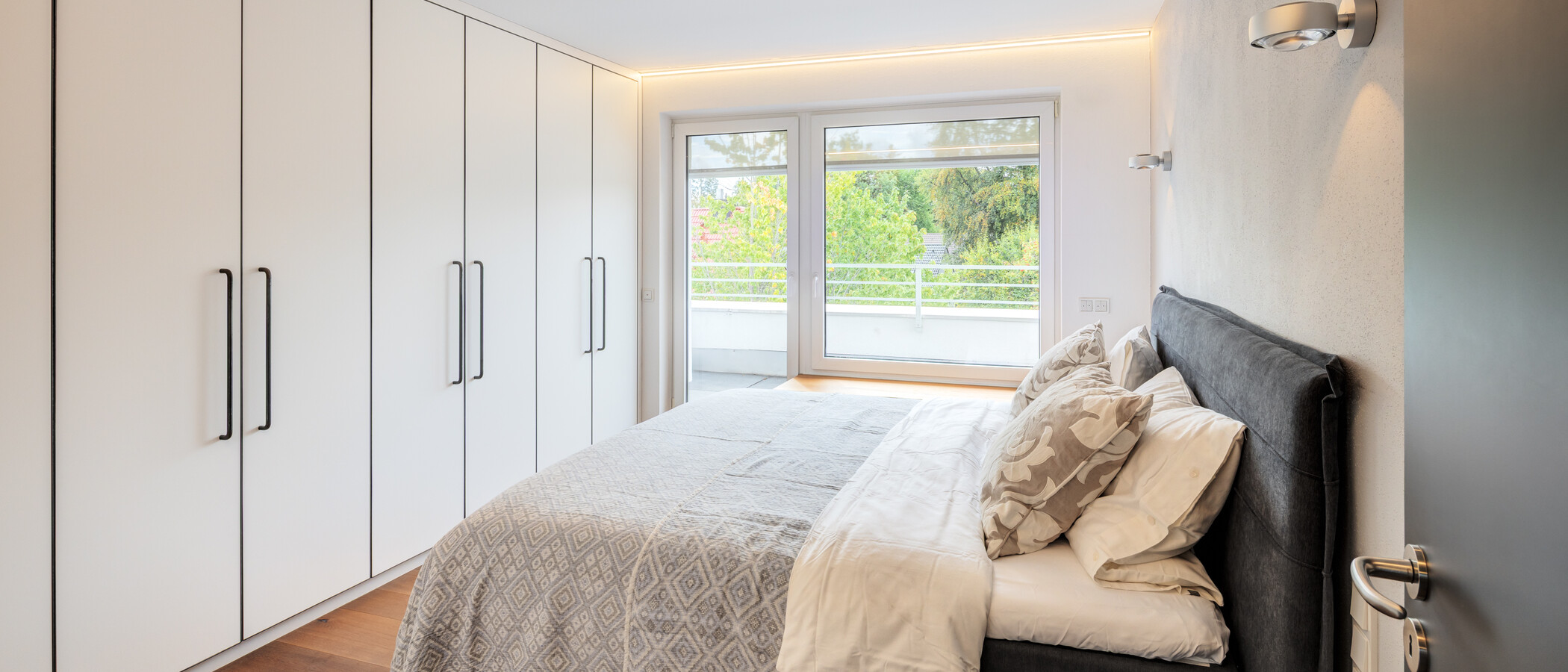 ático con terraza München Solln 01 dormitorio 15010