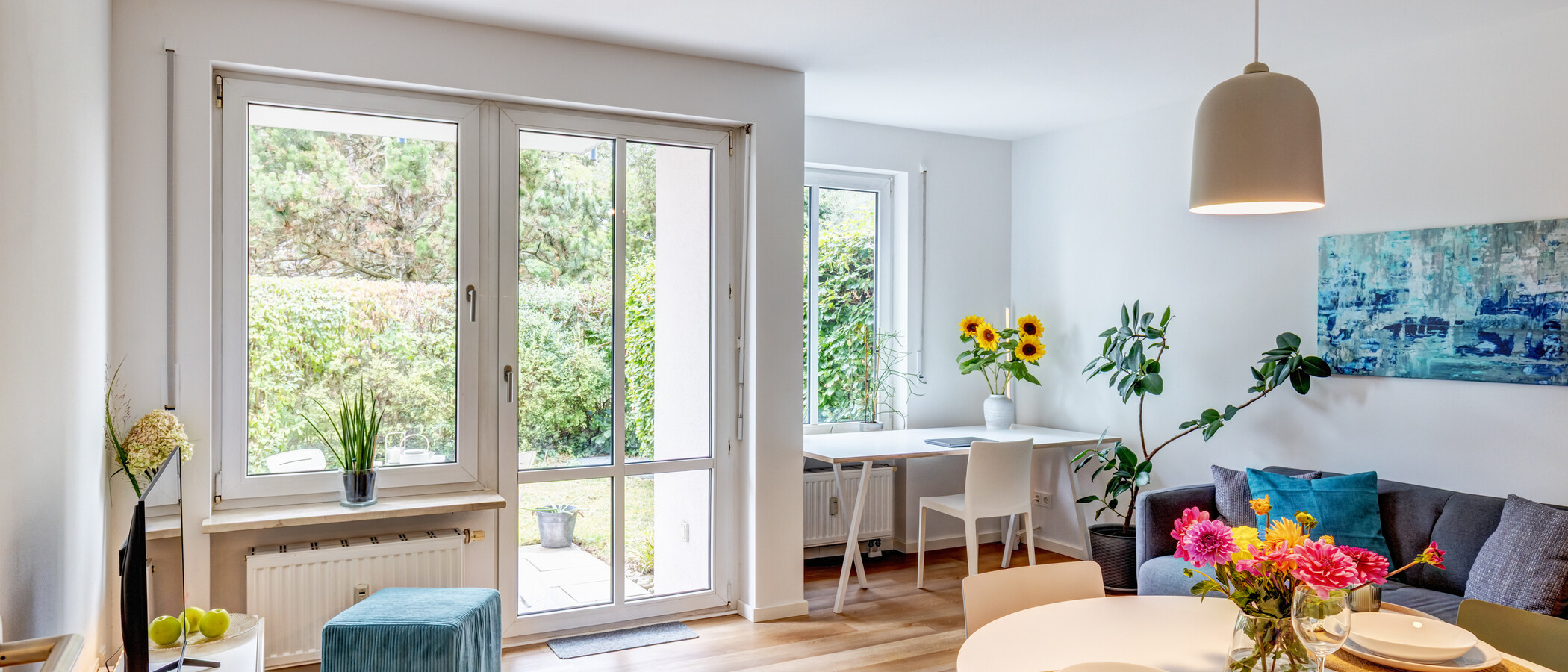 apartamento München Freimann 02 zona de día  15014
