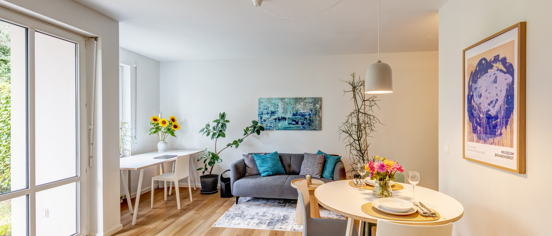 apartamento München Freimann 03 zona de día  15014