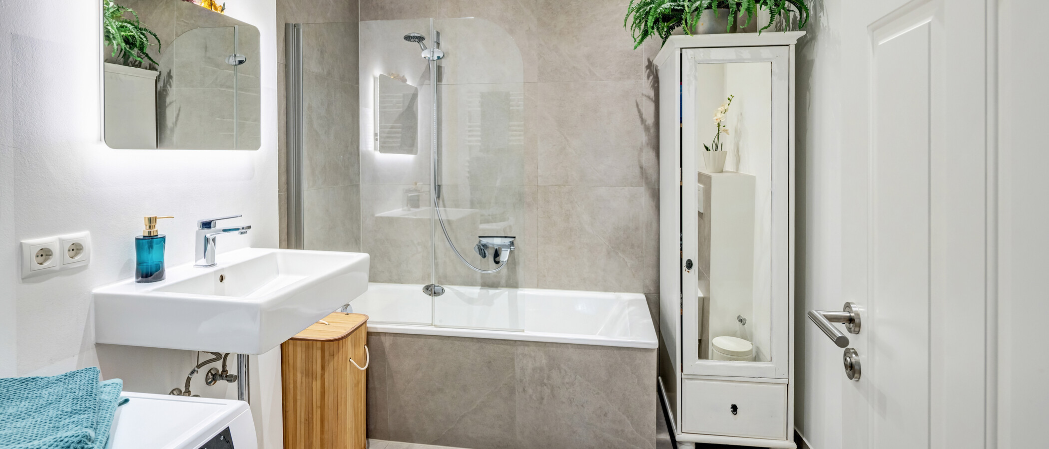 apartamento München Glockenbachviertel 01 baño 15015