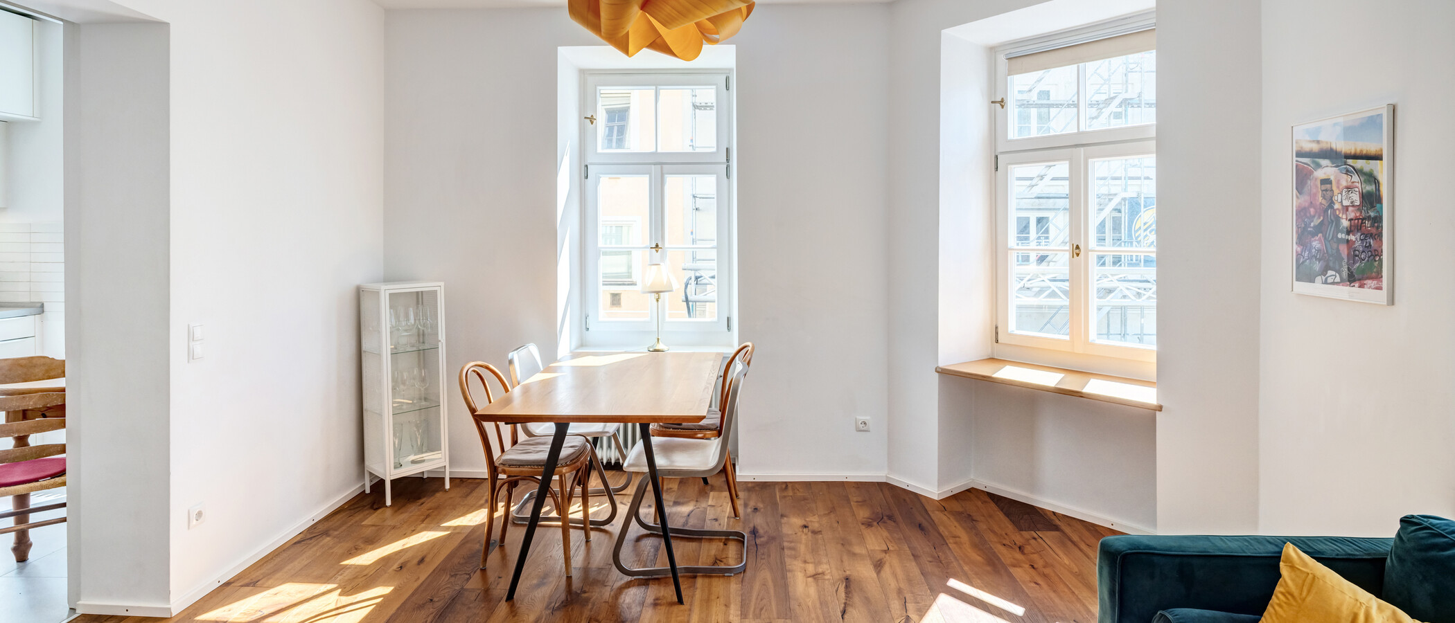 apartamento München Glockenbachviertel 04 zona de día  15015
