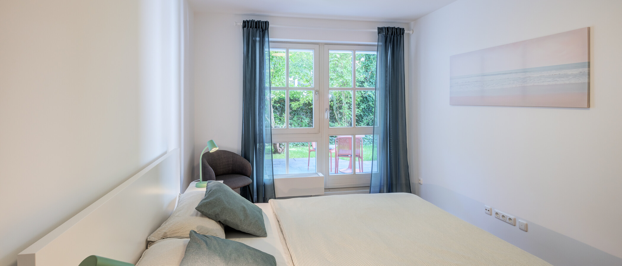 piso con jardín München Gärtnerplatzviertel 02 dormitorio 15016