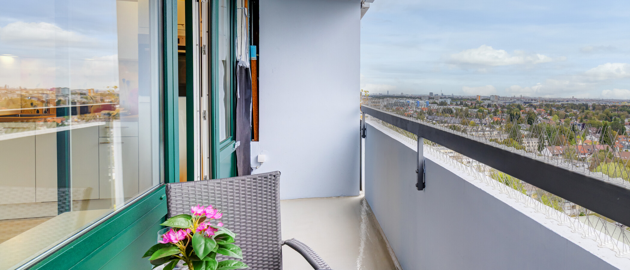 apartamento München Parkstadt Solln 02 balcón 15024