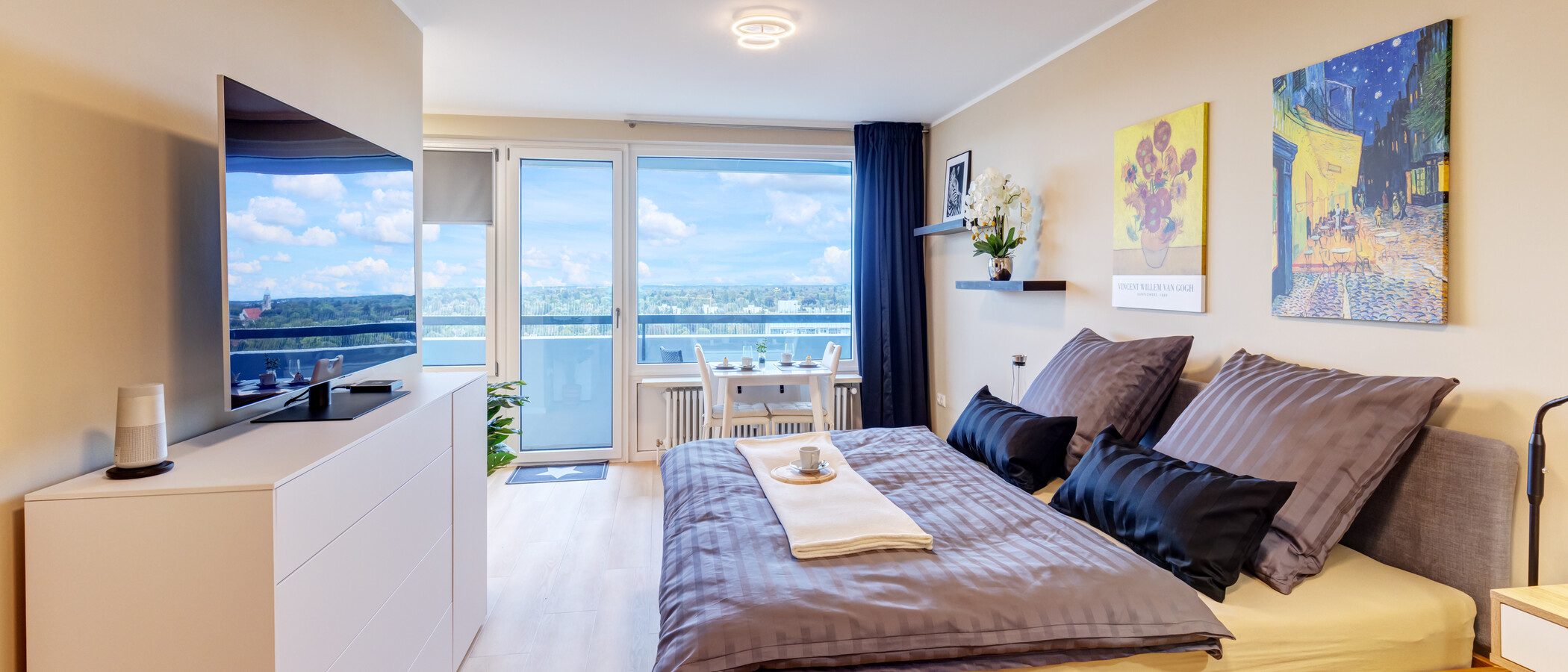 apartamento München Parkstadt Solln 01 zona de día  15024