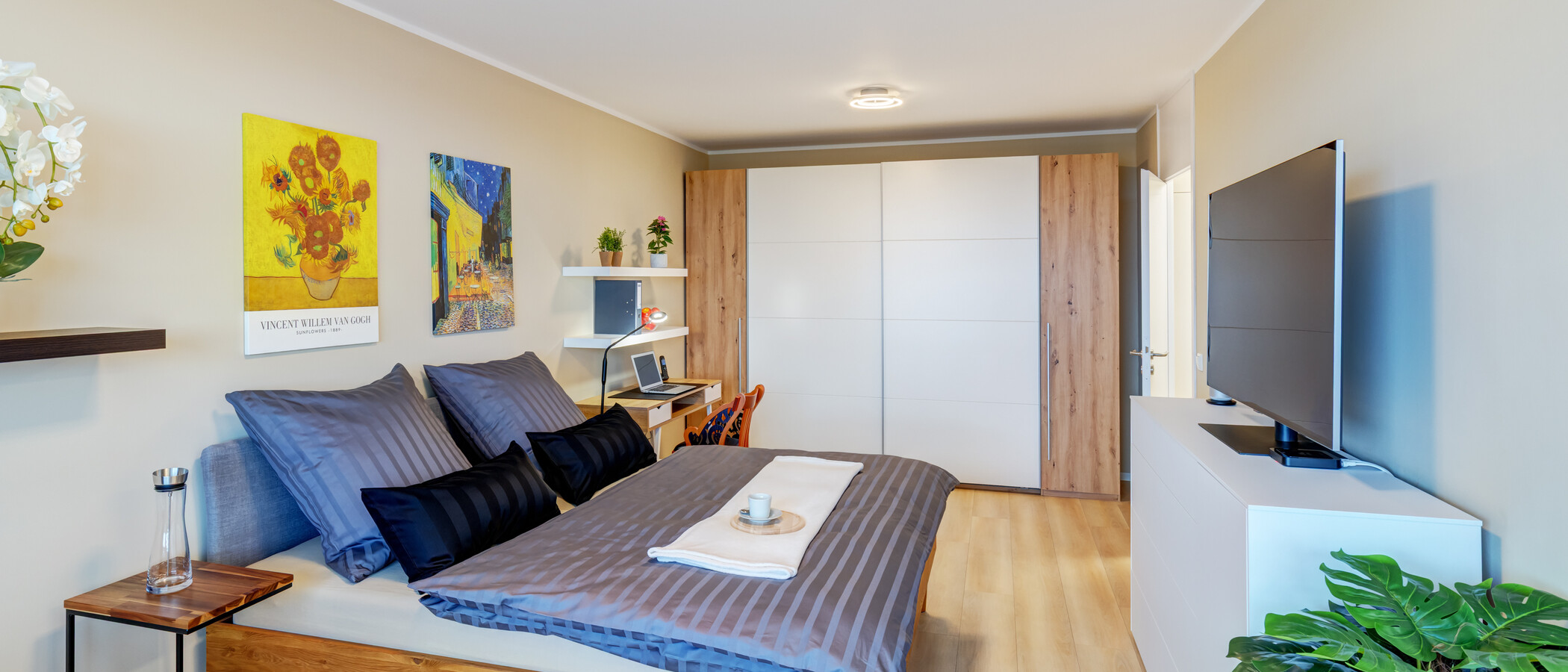 apartamento München Parkstadt Solln 02 zona de día  15024