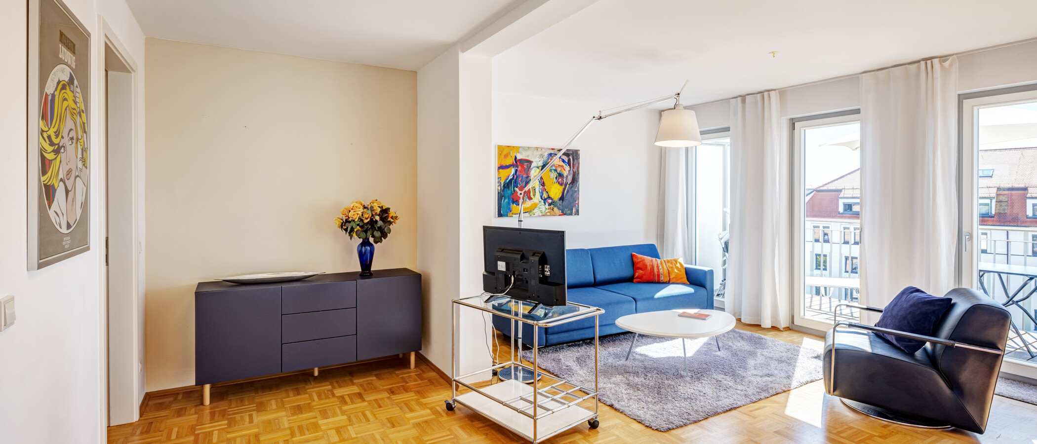 apartamento München Schwanthalerhöhe 05 zona de día  15025
