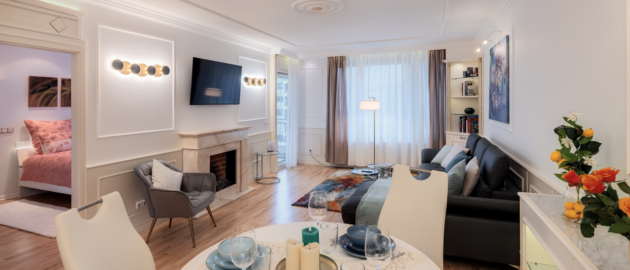 apartamento München Au-Haidhausen 03 zona de día  15026