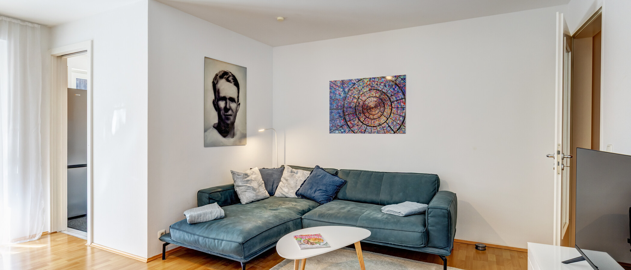 apartamento München Maxvorstadt - Westen 01 zona de día  15027