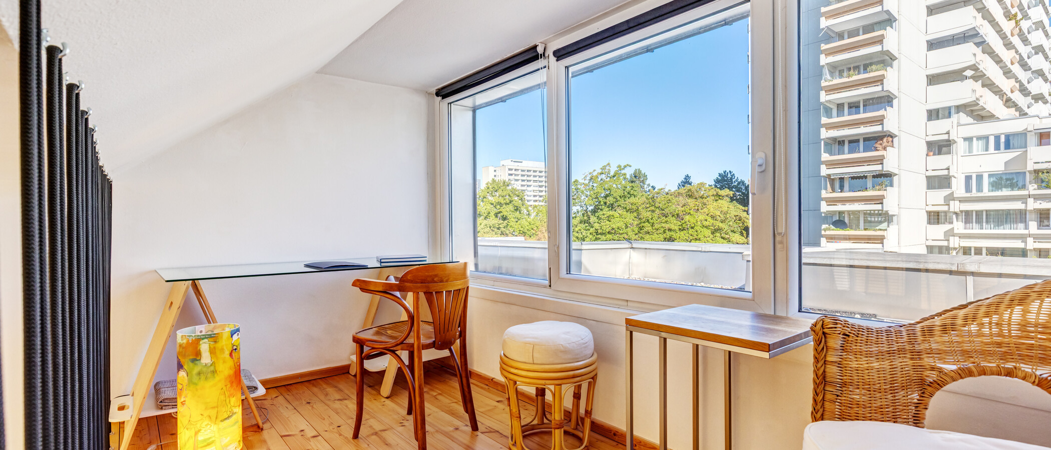 ático con terraza München Moosach 01 área de trabajo 15028