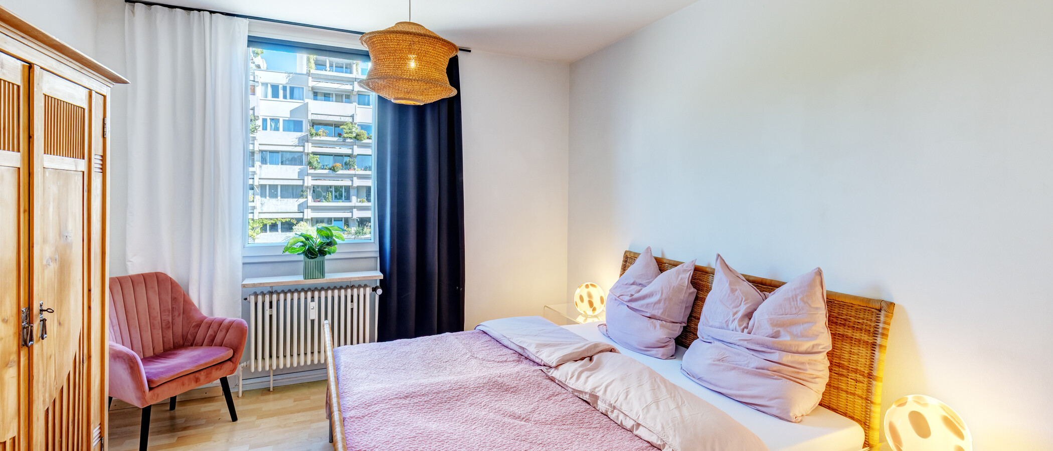 ático con terraza München Moosach 01 dormitorio 15028