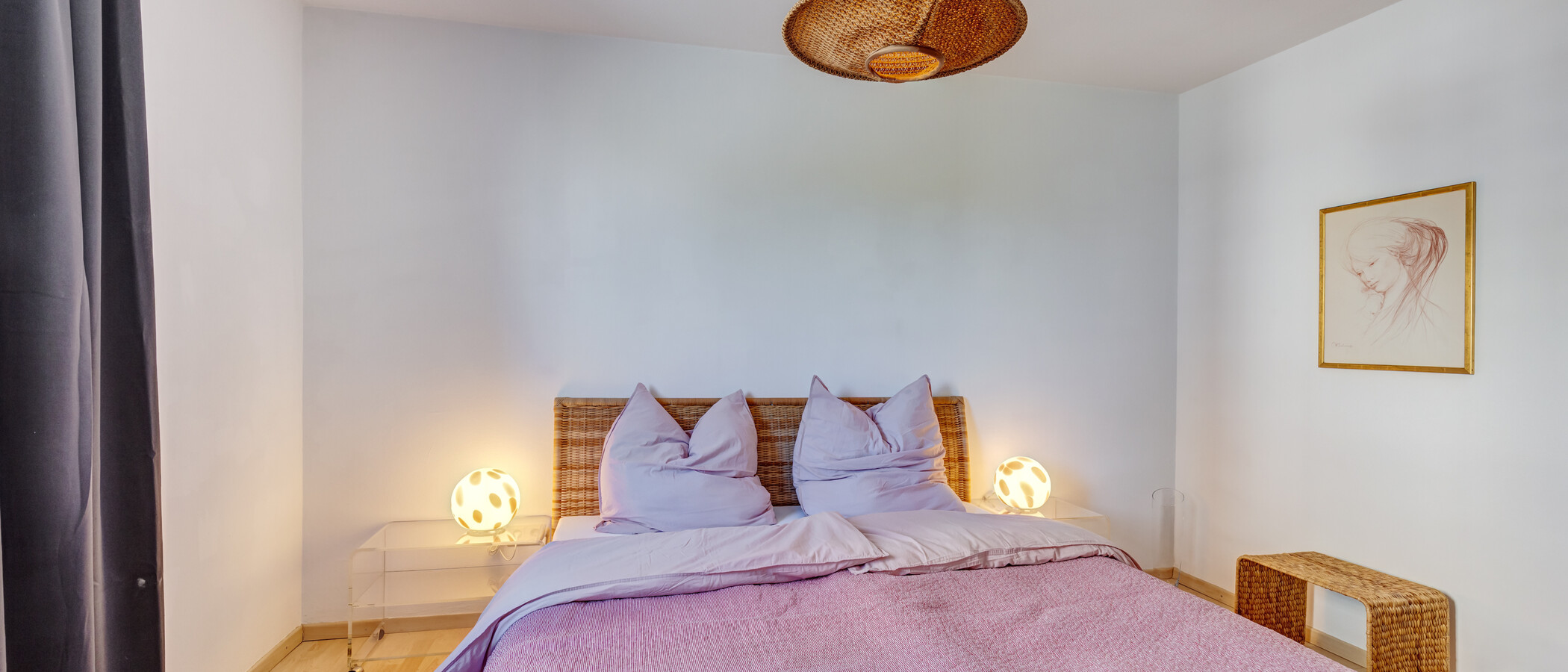 ático con terraza München Moosach 02 dormitorio 15028