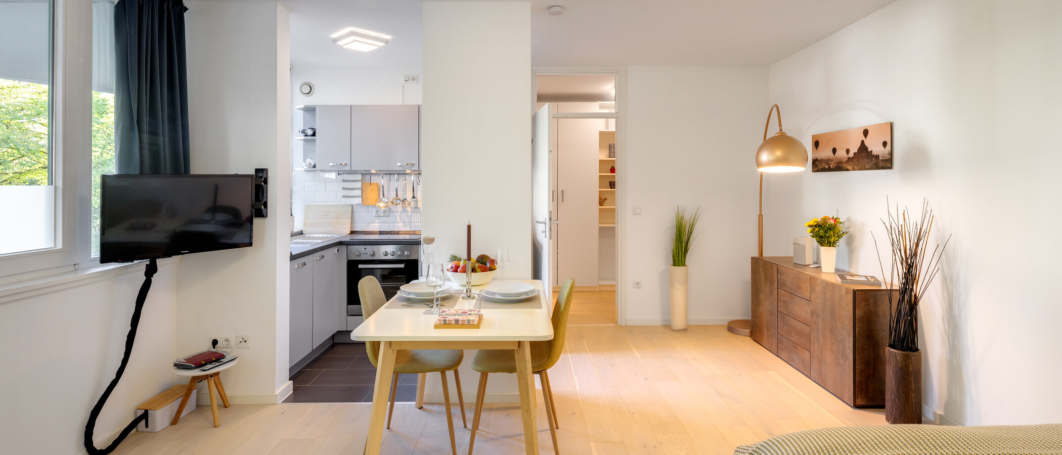 apartamento München Obersendling 03 zona de día  15030