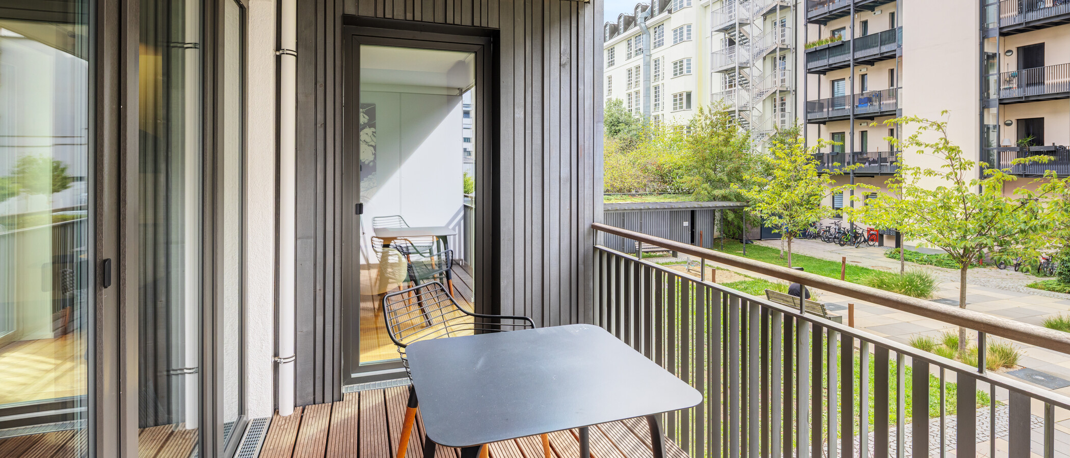 apartamento München Schwanthalerhöhe 02 balcón 15032