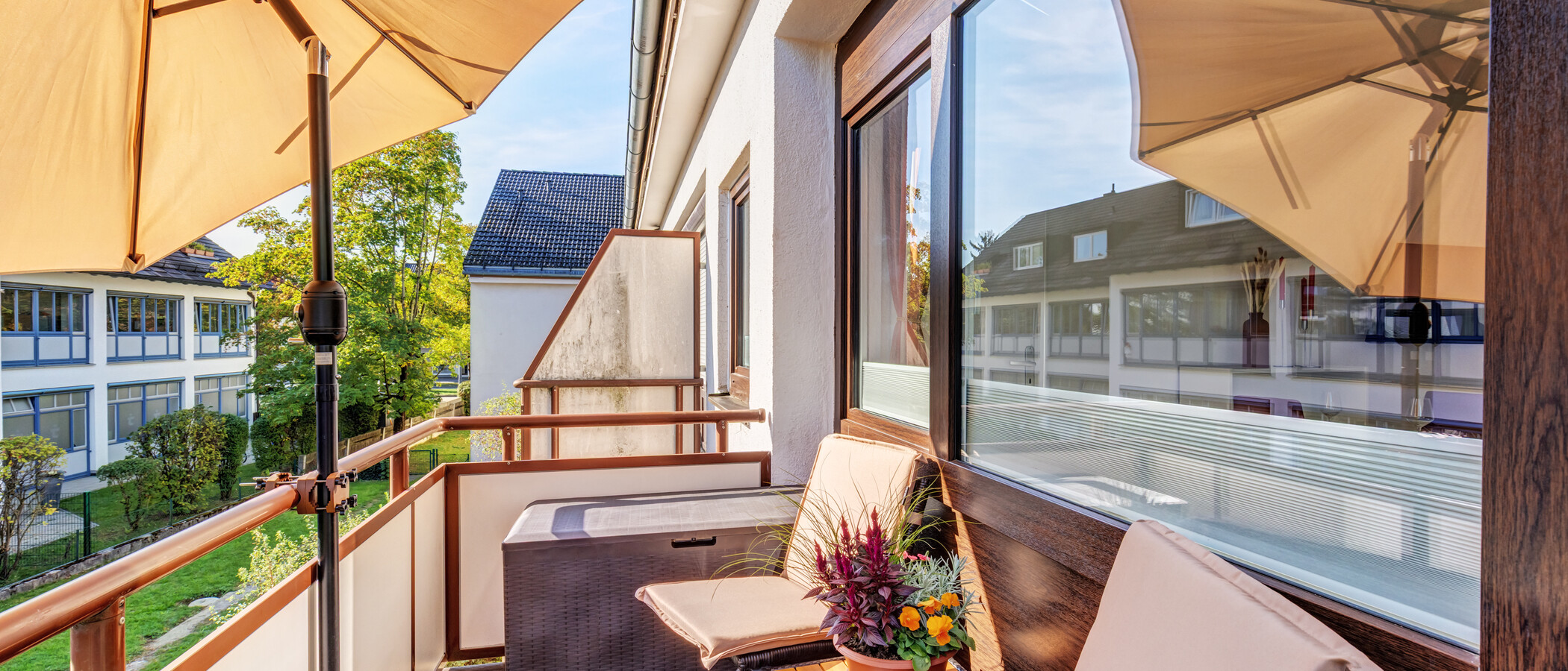 apartamento München Waldtrudering 01 balcón 15036